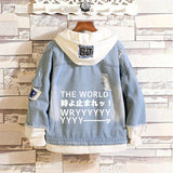 Comic Denim Jacket Anime Denim Jacket Coat