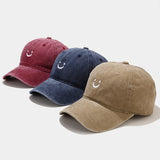 Smiley Face Cap Baseball Cap Peaked Cap