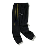 Kanye West Sunday Service Pant Vintage Drawstring Ankle-Tied Trousers Loose Casual Terry Shorts
