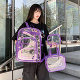 Clear Backpack Fashion Transparent Backpack