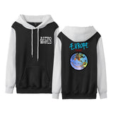 Travis Scott Astroworld Hoodie Travis Scott Astroworld Printed Men and Women Contrast Color Autumn and Winter