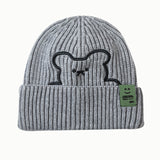 Toboggan Hat Woolen Cap Women's Autumn and Winter Knitted Hat All-Matching