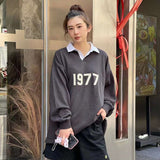 Fear of God Essentials 1977 Rugby Wheat Flocking Polo Shirt Long Sleeve