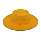 Mens Kentucky Derby Hats Woolen Hat Big Brim Jazz Warm Sun Hat