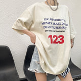 Rrr123 T Shirt Knight Printed Distressed Loose T-shirt