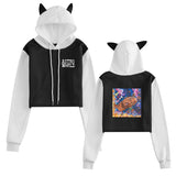 Travis Scott Astroworld Hoodie Autumn and Winter Navel Hooded Color Contrast Sweater