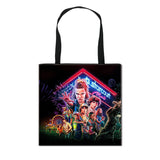 Stranger Things Hellfire Club Handbag Eco-friendly Shopping Bag Portable Student Storage Bag Stain Resistant