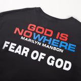 Marilyn Manson T Shirt Pines Vintage Loose Men's and Women's T-shirt