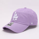 Dodgers and Yankees Baseball Cap 47brand Baseball Cap Female Dark Gray Soft Top Embroidery Hip Hop Male Hat
