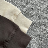 Fear of God Essentials 1977 Rugby Wheat Crew Neck Sweater High Street Loose Autumn Coat