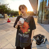 Marilyn Manson T Shirt Vintage Fogvtg Distressed Short Sleeve T-shirt