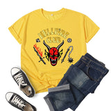 Stranger Things Hellfire Club T Shirt Short Sleeve Top Women'S T-Shirt