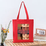 Stranger Things Hellfire Club Handbag Student Leisure Outing Large Capacity Canvas Shopping Bag