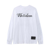 We11 Done Sweatshirts round-Neck Clothing Cartoon Print Anime for Men and Women