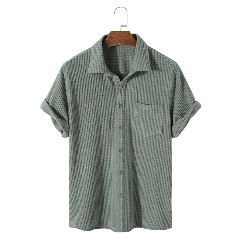 Men Hawaii Shirts Summer Men