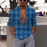 Men Beach T Shirts Long Sleeve Shirt Loose plus Size Men