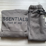 Kids Fog Fear of God Essentials Hoodie & Pants 2 Piece Set