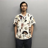 Men Beach T Shirts Short Sleeve Shirt
