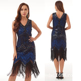 1920S Dress Women's Vintage Dress Tassel Evening Dress