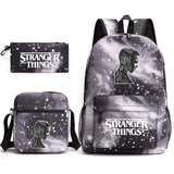 Stranger Things Backpack Pencil Case Shoulder Three-Piece Set