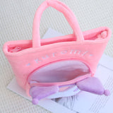 My Melody Bag Cartoon Kuromi Embroidered Kid's Handbag Cute Little Devil