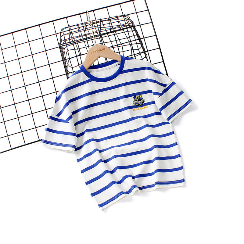 Children T Shrits Boys' Summer Short Sleeve Short Sleeve