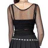 Women Rave Outfits Tops Spring Sexy Cutout Sexy Top