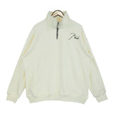 Rhude Hoodie Stand Collar Zipper Embroidery Stitching Sweater for Men and Women Autumn and Winter