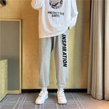 Men Pants Men Spring and Autumn Pure Cotton Loose Track Pants Men