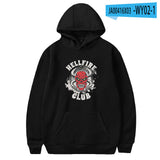 Stranger Things Hellfire Club Hoodie Hoodie Stranger Things 4 Loose Sweater