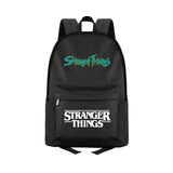 Stranger Things Backpack Large Capacity Fashion Canvas Backpack Student Schoolbag