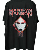 Marilyn Manson T Shirt Heavy Vintage Short Sleeve T-shirt Oversize