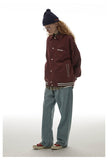 Men Jacket Spring Letters Men's Loose All-Match Red Casual Jacket Coat