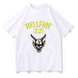 Hellfire Club Shirt Stranger Things Season Short Sleeved T-Shirt
