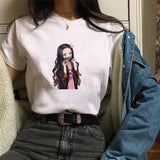 Stranger Things T Shirt Stranger Things3 Pattern Crew Neck Polyester Women's Printed Wear T-shirt