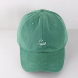 Smiley Face Cap Embroidered Baseball Cap
