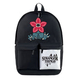 Stranger Things Backpack Nylon Waterproof Cartoons on Both Shoulders Backpack Student Schoolbag Computer Bag