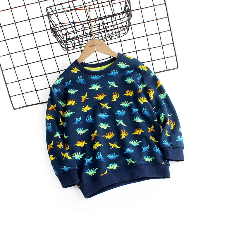 Children Boy Hoodie Children's Clothing Spring and Autumn Long Sleeve Sweater Long Sleeve
