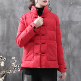Women Winter Coat Puffer Jacket Down Coat Winter Stand Collar Lightweight White Duck Down Jacket Coat for Women