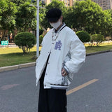 Baggy Jacket Spring and Autumn Street Multicolor Jacket Jacket Men's Baseball Uniform