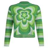 Preppy Aesthetic Sweater Warm and Loose Leisure Pullover Long Sleeve Sweater