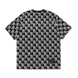 We11 Done T Shirts Logo Pattern Summer Casual Men and Women Same Style