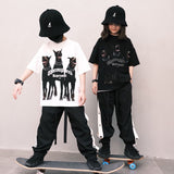 Kids Present Thoroughbred Doberman Dog Print T-Shirt Short Sleeve T-shirt for Boys and Girls