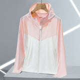 Sun Resistant Clothes Ice Silk Sun Protection Clothing Female Breathable and UV-Resistant Sun-Protective Clothing