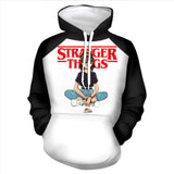 Stranger Things Hellfire Club Coat 3D Sweater Digital Printing Cosplay Peripheral Anime Clothing