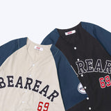 Baggy Baseball Jersey Ball Uniform Shirt Men's Embroidered Summer Short Sleeve Shirt