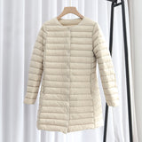 Women Winter Coats Puffer Jacket Down Coat Lightweight Down Jacket Lightweight White Duck Down Liner Jacket