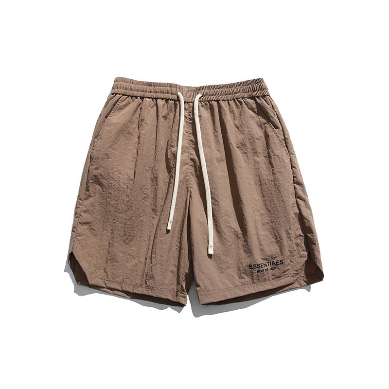 Men Shorts Summer Casual Retro Straight Shorts Men