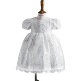 Baby Girl Christening Dress Baptism Dresses Girl Baptism Dress Princess Children's Wedding Dress Bow Dress