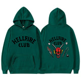 Stranger Things Hellfire Club Hoodie Hooded Sweatshirt Leisure Sports Sweater